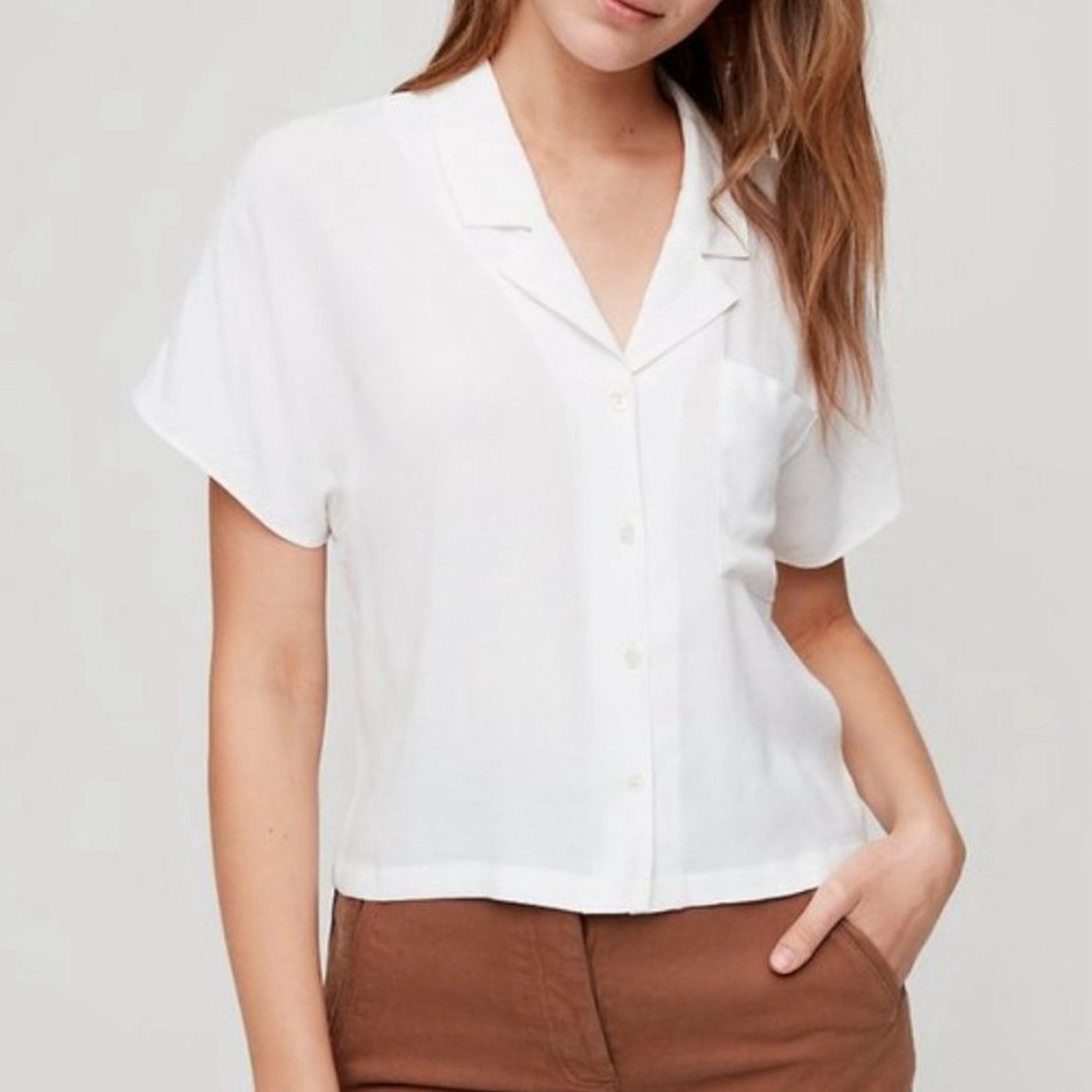 Aritzia Wilfred Free Shawna Blouse